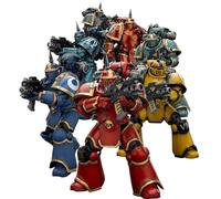 JOYTOY Warhammer 40K 1/18 Figurines d'action MKlll Tactical Legionary 7 pièces 11,2 cm Modèle de collection Cadeaux d'anniversaire Warhammer Series Model Précommande en décembre