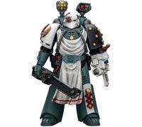 JOYTOY Warhammer 40K 1/18 Figurines d'action Sons of Horus Legion Apothicary 11,2 cm Modèle de collection Cadeaux d'anniversaire