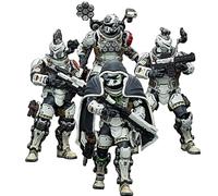 JOYTOY Warhammer 40K 1/18 Figurines d'action Sorrow Expeditionary Forces 09th Legion Assault Company 4 pièces Modèle de collection