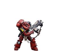 JOYTOY Warhammer 40K 1/18 Figurines d'action Space Marines Blood Angels Intercessors Brother Sergent Ranian Modèle de collection