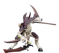 JOYTOY Warhammer 40K 1/18 Figurines d'action Tyranides Hive Fleet Leviathan Tyranid Warrior avec épées d'os 2 Modèle de collection