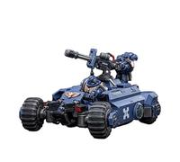 JOYTOY Warhammer 40K 1/18 Figurines d'action Ultramarines Primaris Invader ATV et 2 pièces Ultramarines Modèle de collection
