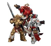 JOYTOY Warhammer 40k 1/18 Lot de 3 figurines de collection Blood Angels Captain 12,7 cm