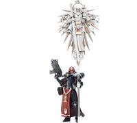 JOYTOY Warhammer 40k Adepta Sororitas Imagifier Sister Saelon 1/18 Figurine d'action à collectionner et à afficher