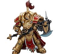 JOYTOY Warhammer 40k Adeptus Custodes Allarus Custodian Figurine d'action | Échelle 1/18, avec hache Castellan, 14 cm, cadeaux de collection, jouets pour enfants de 15 ans et plus et adultes