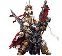 JOYTOY Warhammer 40k Black Templars High Marshal Helbrecht Figurine | Échelle 1/18, 12,60 cm, cadeaux de collection, jouets pour enfants de 15 ans et plus et adultes