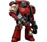 JOYTOY Warhammer 40k Blood Angels, 1/18 Blood Angels Angel's Tears Squad Erelim with Volkite Serpentas Action Figure Collect Model