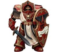 JOYTOY Warhammer 40k Blood Angels, 1/18 Blood Angels Crimson Paladins Squad Crimson Paladin 1 Action Figure Collect Model
