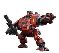 JOYTOY Warhammer 40k Blood Angels 1/18 Figurine d'action Mecha Blood Angels Redemptor Dreadnought Lorenzo Gabrata Ver.2 Cadeaux de collection, jouets pour enfants de 15 ans et plus et adultes 27,9 cm