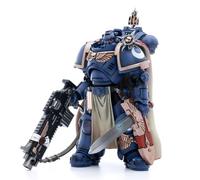 JOYTOY Warhammer 40k Capitaine des outremers avec fusil lourd fabriqué par maître 1/18 Action Figure Collect and Display Model