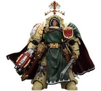 JOYTOY Warhammer 40k Dark Angels Belial, Grand Maître de l'aile de la Mort avec l'épée du silence et Storm Bolter 1/18 Figurine à collectionner et à afficher