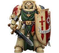 JOYTOY Warhammer 40K Dark Angels Deathwing Knight 2 with Power Sword, Storm Shield and Watcher in The Dark 1/18 Action Figurine, collection et affichage Modèle