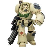 JOYTOY Warhammer 40K Dark Angels Deathwing Terminator 3 with Power Fist and Assault Cannon 1/18 Action Figurine, collection et affichage Modèle