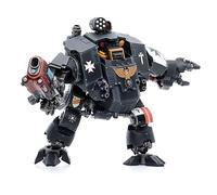 JOYTOY Warhammer 40K Figurine de collection sous licence officielle Mecha Black Templars Redemptor Dreadnought à l'échelle 1:18 Hauteur 30 cm