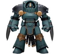 JOYTOY Warhammer 40k Figurine de collection The Horus Heresy Sons of Horus Tartaros Terminator Squad Terminator avec griffes éclair Échelle 1/18