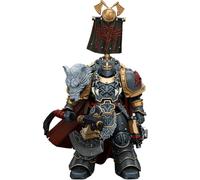 JOYTOY Warhammer 40k Horus Heresy Series, Space Wolves Legion Praetor avec Hache de Puissance et Bouclier de Combat 1/18 Figurine d'action Collect Models, dédié à Vous Qui Aimez Collectionner