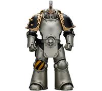 JOYTOY Warhammer 40k Iron WarriorsCommand Squad Chosen with Legion Standard 1/18 Figurine d'action Collect and Display Model