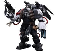 JOYTOY Warhammer 40k Raven Guard Chapter Master Kayvaan Shrike 1/18 Figurine d'action à collectionner et à afficher