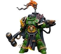 JOYTOY Warhammer 40K Salamanders Captain Adrax Agatone 1/18 Figurine d'action à collectionner et à afficher