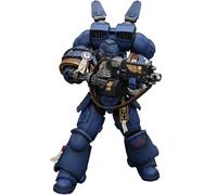 JOYTOY Warhammer 40k Space Marine 2, 1/18 Uitramarines Brother Chairon Action Figure Collect Model