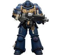 JOYTOY Warhammer 40k Space Marine 2, Ultramarines Brother Chairon-Collectors Edition 1/18 Figurine d'action, à collectionner et à afficher