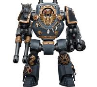 JOYTOY Warhammer 40k Space Wolves, 1/18 Space Wolves Contemptor Dreadnought avec Gravis Bolt Cannon Action Figure Collect Model