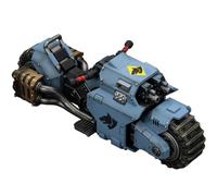 JOYTOY Warhammer 40k Space Wolves Raider Vélo de combat avec fusils à boulon à double liaison 1/18 Collect and Display Model