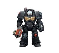JOYTOY Warhammer 40K Templiers noirs Terminator 2 avec poing de puissance et bulter d'assaut Figurine d'action Échelle 1:18