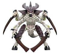 Joytoy Warhammer 40k Tyranids Hive Fleet Leviathan Guerrier Tyranide avec épées d'os 2 1/18 Figurine d'action JT8766