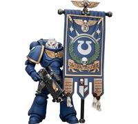 JOYTOY Warhammer 40k Ultramarines Heroes of The Chapter Primaris Ancient Posca 1/18 Figurine d'action à collectionner et à afficher