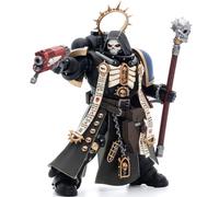 JOYTOY Warhammer 40K Ultramarines Primaris Chaplain Brother Varus 1/18 Figurine d'action à collectionner et à afficher