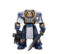 JOYTOY Warhammer 40k Ultramarines, Ultramarines Cataphractii Terminator Squad Sergent avec Power Sword 1/18 Action Figure Collect Models, dédié à vous qui aimez collectionner