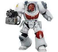 JOYTOY Warhammer 40k White Scars Terminator 2 avec Power Fist et Storm Bolter - Figurine 1/18 à Collectionner et à Exposer