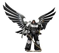 JOYTOY Warhammer Corvus Corax Corvus Corax 40k Primarch of the XIX Legion with Artificer-Crafted Lightning Talons, Archaeotech Pistols and Whip 1/18 Action Figure