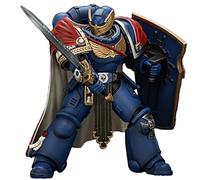 JOYTOY Warhammer Figurine d'action 40 K 1/18 Ultramarines Victrix Honour Guard avec bouclier tempête et épée électrique Cadeaux de collection Jouets pour enfants de 15 ans et plus et adultes 12,7 cm
