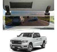 JOYTUTUS Grande extension de pare-soleil pour SUV, camionnette, pare-soleil polarisé, bloque le soleil UV400, extension de visière réglable pour pare-soleil de voiture, double clip, lumière parasite