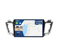 JOYX - [6G+128G] - Android 15 Autoradio pour Toyota RAV4 (2013-2018) - INTEGRE DSP/Carplay/Android Auto - GRATUITES LED Caméra MIC - 2 Din 10.1 Pouce - Soutien Dab Volant WLAN 4G 360-Caméra Fast-Boot