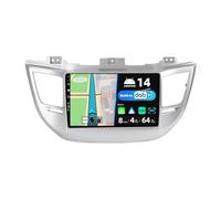 JOYX Android 13 IPS Autoradio pour Hyundai Tucson (2014-2018) - intégré Dab/DSP/Carplay/Android Auto - [4G+64G] - Caméra LED + MIC - Volant WiFi 360-Camera Fast-Boot 4G AHD-Camera - 9 Pouces 2 Din