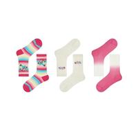 Joyxien Lot de 3 paires de chaussettes en bois avec oreilles coréennes pour femme, R8260 Journal intime d'une adolescente, Taille unique