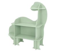 Joyz Étagère pour Enfants 3 Niveaux, Dinosaure, Étagère à Jouets en Bois avec Compartiments Ouverts, 110x31x110 cm, Étagère Murale