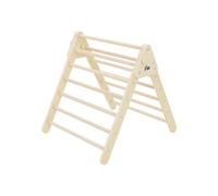 Jouet pour le bain GENERIQUE Joyz Triangle d'Escalade pour Enfants, Bois Massif Nature, Structure d'Escalade