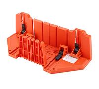Joyzan Boîte à Onglets, Scie Onglets Serrage pour le Travail du Bois Main Précision 22,5° 45° et 90° Types Fentes D'angle Rangement Une avec Angle Outil Bricolage Menuiserie Modélisme Petits Travaux