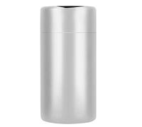 Joyzan Boîte à Thé Hermétique, Thé Conservation Vrac Pot Ronde Acier Inoxydable avec Double Couvercle Cuisine Grain Récipient Stockage Bidons pour Poudre Sucre Farine Noix Graines Herbes Épices