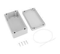 Joyzan Boîte Jonction Anti Poussière, Boîtier Projet Étanche IP65 électronique Plastique ABS Alimentation Boîte Derivation Connexion de Câbe Distribution Couvercle Connecteur Fil Connexion Câblage