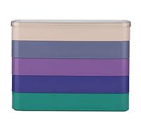 Joyzan Boîte Rangement Pièce Montre, Conteneur Stockage Montre 5Couche Porte Outil Vis Kit Reparation Couche Réparation Couvercle Antipoussière Support Plateau Couleur étanche Humidité Composant