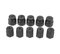Joyzan Bouchon Climatisation Voiture, Service Universel Capuchon Port Charge AC Couvercle Réfrigérant Valve Rechange ABS Noyau Réparation Couverture Chapeau Automatique Raccord Basse Haute Pression