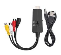 Joyzan Câble HDMI vers RCA, Audio Vidéo Adaptateur Mâle Femelle RCA vers HDMI Convertisseur de Composants 1080P HD Portable Câbles Composant pour TV Magnétoscope DVD HDTV Moniteur Projecteur