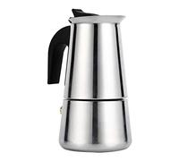 Joyzan Cafetiere Italienne, Cafetière Moka Acier Inoxydable Classique Italienne Induction Expresso en Grande Contenance Portable Machine à Cuisinière Manuel de Camping Pot Express Détachable