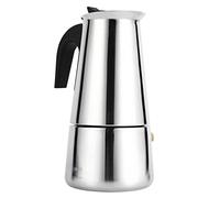 Joyzan Cafetiere Italienne, Cafetière Moka Acier Inoxydable Classique Italienne Induction Expresso en Grande Contenance Portable Machine à Cuisinière Manuel de Camping Pot Express Détachable