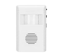 Joyzan Carillon De Porte Mouvement, Alarme D'entrée Capteur Indépendant Magasin Maison Bienvenue Cloche Ensemble Sonnette À Détecteur avec Télécommande sans Fil pour Bureau Garage Allée D'alarme